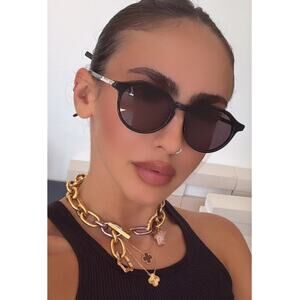 NEW Bottega Veneta BV1260S Black Sunglasses